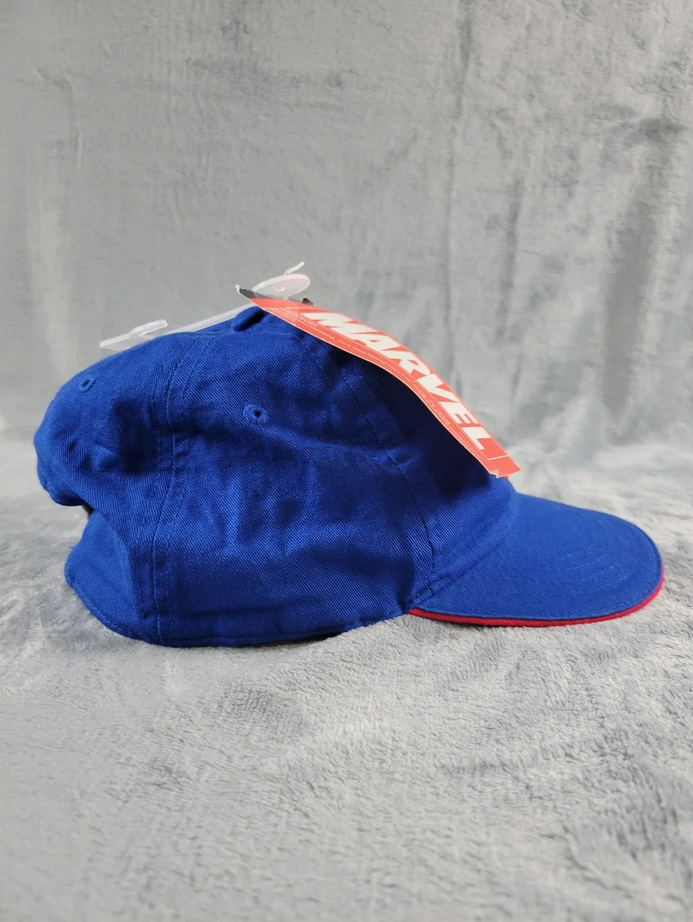 Marvel Captain America Blue Embroidered Logo Hat Cap Youth Size L